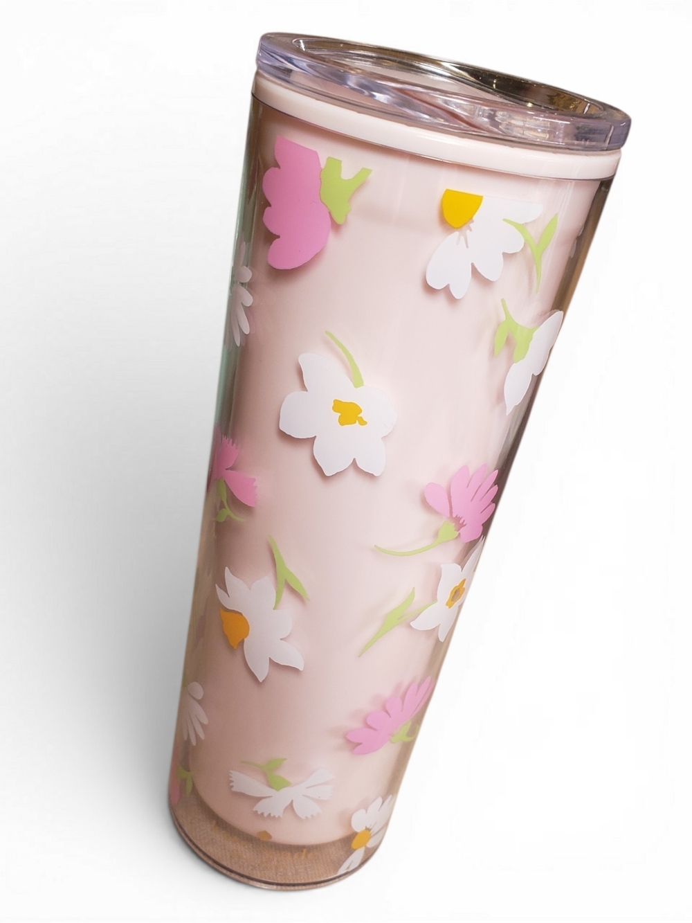 Kate Spade Pink Floral Tumbler -  NEW! - Picture 5 of 5